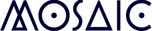 Mosaic logo.